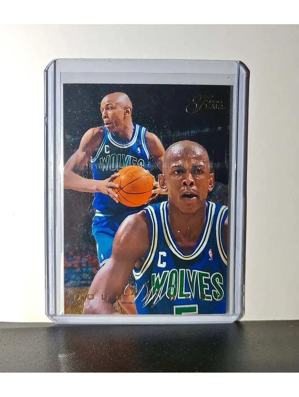 Doug West 1995-96 Flair NBA #81 Card Minnesota Timberwolves